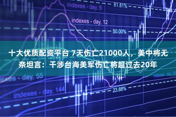 十大优质配资平台 7天伤亡21000人，美中将无奈坦言：干涉台海美军伤亡将超过去20年